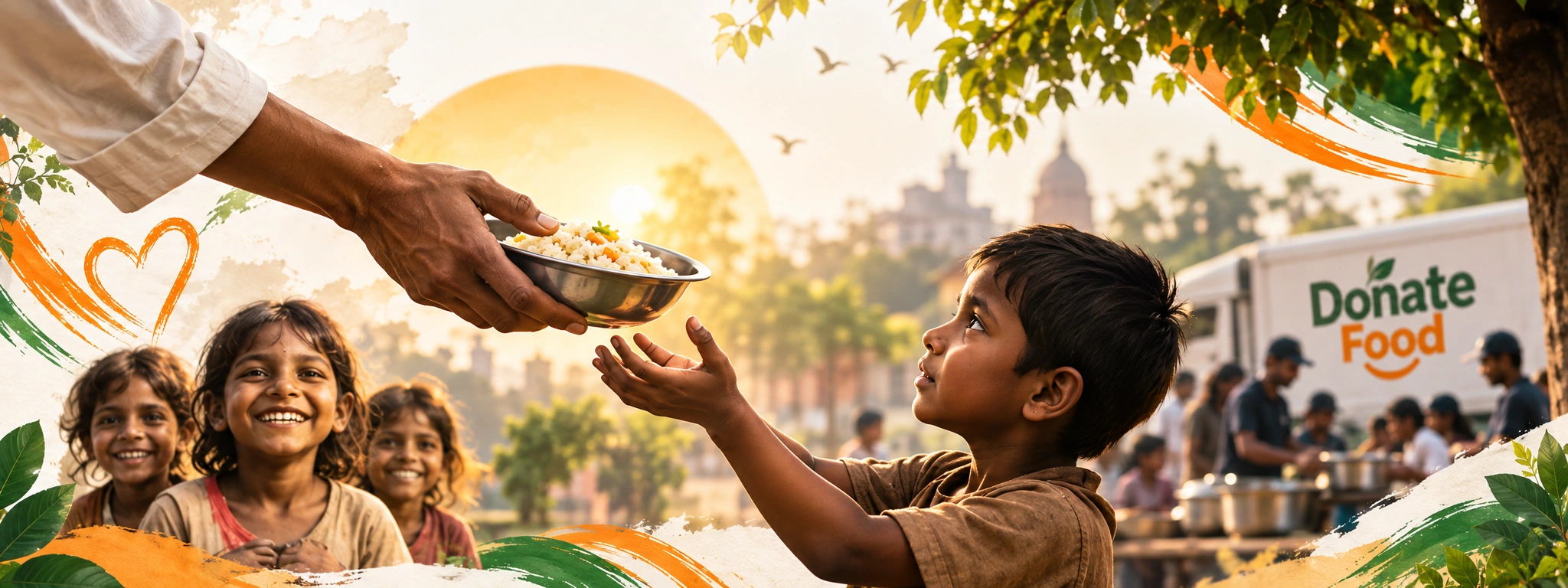 DonateFood.in - Turning Surplus Food into Nationwide Nutrition
